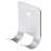 Stainless Steel Hook Wall Mounted Rack Adhesive Wall Plug Holder Hanger Rack 52x45x17MM - 1