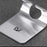 Stainless Steel Hook Wall Mounted Rack Adhesive Wall Plug Holder Hanger Rack 52x45x17MM - 4