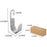 Garden Hose Hanger 304 Stainless Steel Wall Mounted Storage Rack Hook for Pipes - 7