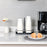 Paper Cup Holder Double Slot Countertop Disposable Cup Organizer Storage Rack - Black - 3