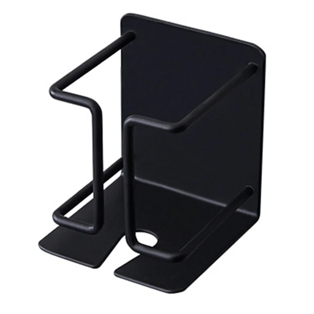 Drill Free Electric Shaver Holder Wall-mounted Stainless Steel Storage Rack - 1