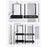 Bathroom Door Hanging Basket Space Saving Carbon Steel Organizer Shelf, Style A / Double Layer - 3