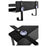 Carbon Steel Bathroom Door Hanging Basket Drill Free Organizer Shelf, Style B / Single Layer - 3