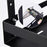 Carbon Steel Bathroom Door Hanging Basket Drill Free Organizer Shelf, Style B / Single Layer - 5