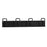 4-Hook Carbon Steel Organizer Rack Drill Free Wall Mounted Cup Holder - Black - 1