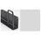 Drill Free 3-Hook Carbon Steel Wall Mounted Cup Holder Organizer Rack - White - 3