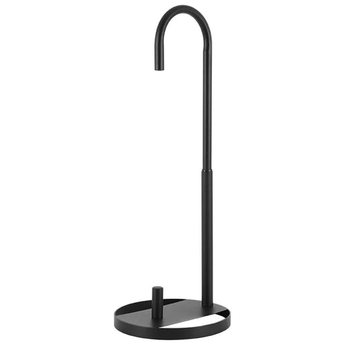 Telescopic Height Carbon Steel Desktop Roll Paper Towel Holder Rack, Arc Type - 1