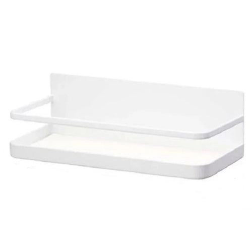 Carbon Steel Magnetic Storage Shelf Kitchen Refrigerator Storage Rack - White - 1