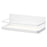Carbon Steel Magnetic Storage Shelf Kitchen Refrigerator Storage Rack - White - 1