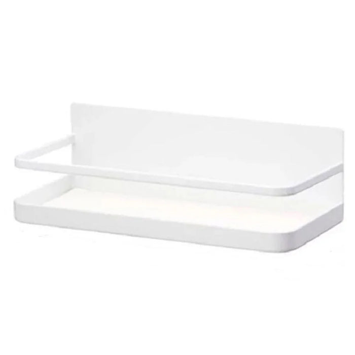 Carbon Steel Magnetic Storage Shelf Kitchen Refrigerator Storage Rack - White - 1