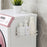 Carbon Steel Magnetic Storage Shelf Kitchen Refrigerator Storage Rack - White - 2