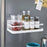 Carbon Steel Magnetic Storage Shelf Kitchen Refrigerator Storage Rack - White - 4