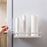Carbon Steel Magnetic Storage Shelf Kitchen Refrigerator Storage Rack - White - 5