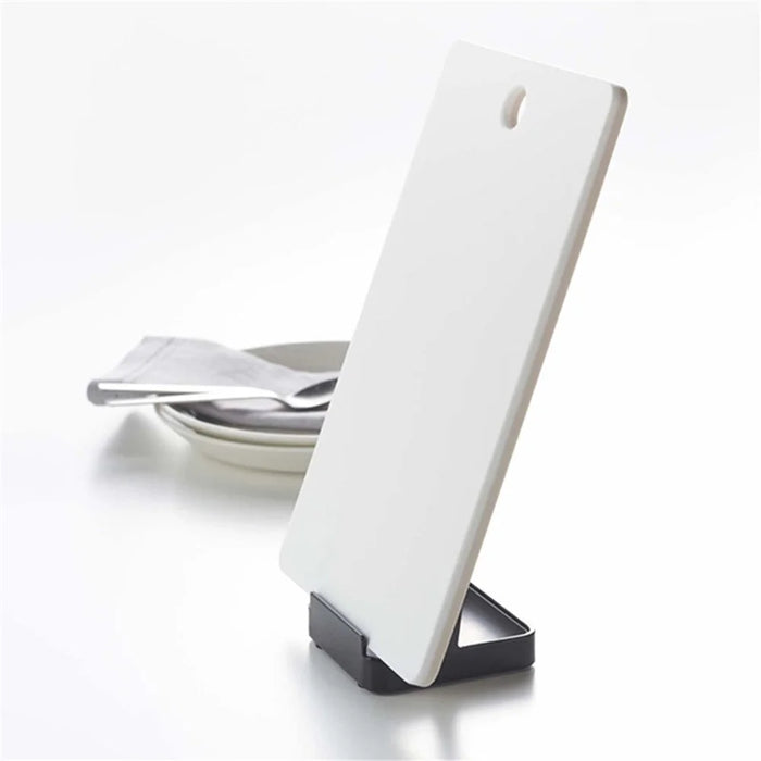 Pot Lid Stand Holder Carbon Steel Kitchen Pan Cover Soup Ladle Storage Rack - Style A / Black - 3