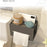 Multifunction Punch-free Magnetic Home Tissue Box Carbon Steel Tissue Storage Box - Grey - 2