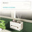 Multifunction Punch-free Magnetic Home Tissue Box Carbon Steel Tissue Storage Box - Grey - 4