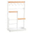 Iron+Wood Jewelry Organizer Stand Necklace Storage Rack Display Tower - Style B - 1