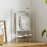 3 Tier Storage Trolley Metal Storage Shelving Units Multipurpose for Bathroom Kitchen - 2