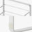 3 Tier Storage Trolley Metal Storage Shelving Units Multipurpose for Bathroom Kitchen - 4