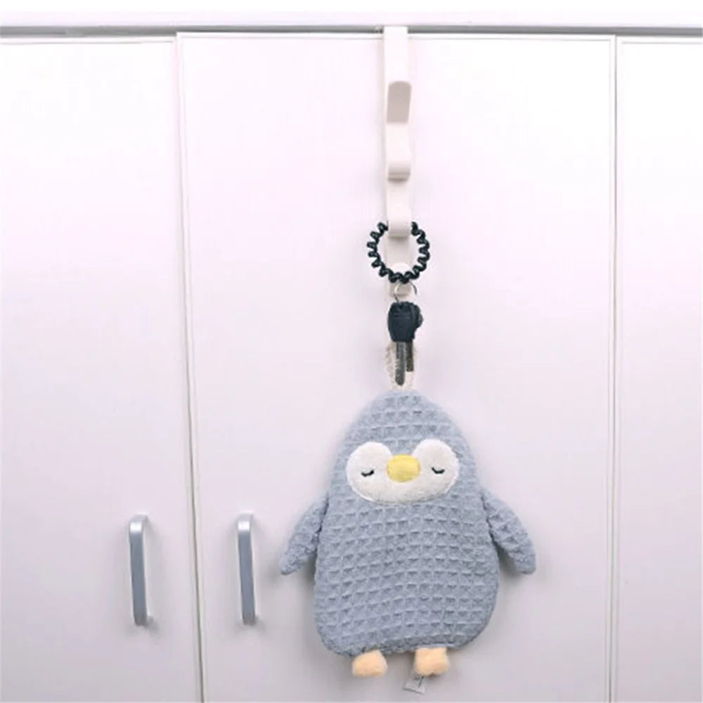 Over The Wardrobe Door Hanger ABS Hook Holder Rack for Towels, Clothes, Hats, Keys - Black - 3