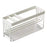 Carbon Steel Kitchen Organizer Storage Drying Rack Tray for Dish Sponge, Rag - White - 1
