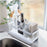 Carbon Steel Kitchen Organizer Storage Drying Rack Tray for Dish Sponge, Rag - White - 2