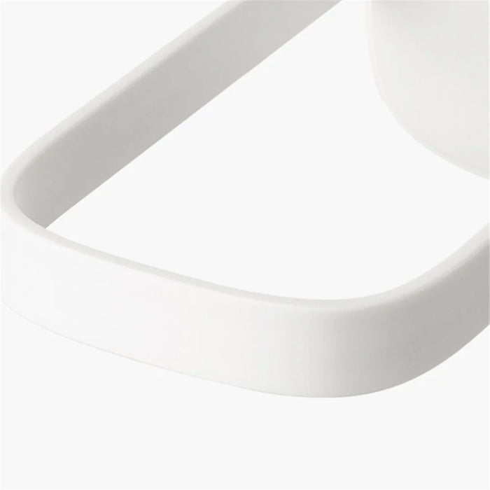 Drill Free Wall-mounted Clothes Hanger Organizer Foldable Plastic Rack - 6