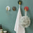 Self-Adhesive Hanger Wall-Mounted ABS Hook Modern Style Home Decoration - Green - 2