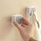 Self Adhesive Towel Plug Wall Mounted Bathroom Towel Storage Dish Cloth Organizer - Grey+White - 3