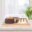 JJTZ Large Size Bamboo Rectangular Dessert Display Tray Wedding Stuff Cake Stand with Lid, Size L - 7