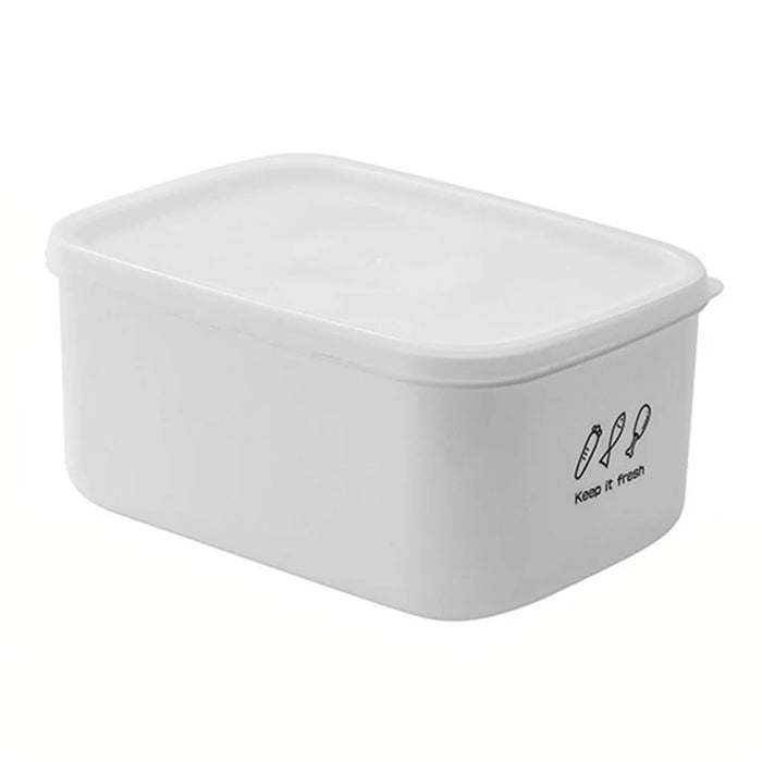 1400ML Food Storage Container PP+PE Refrigerator Organizer Bin (BPA-Free, No FDA) - 1