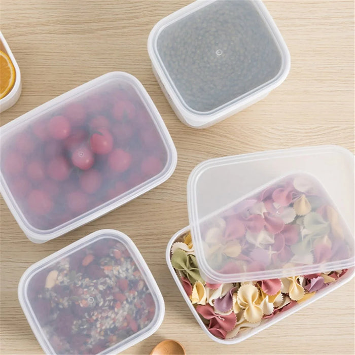 1400ML Food Storage Container PP+PE Refrigerator Organizer Bin (BPA-Free, No FDA) - 3