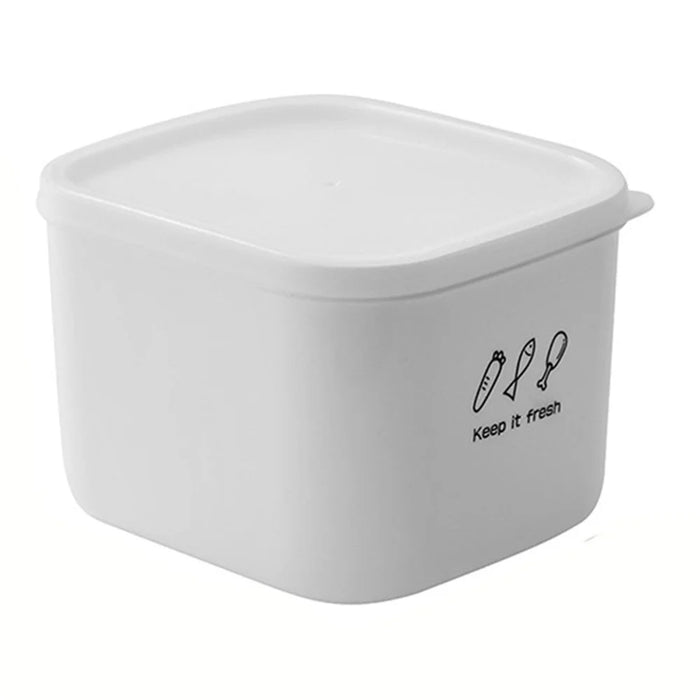 1000ML Refrigerator Organizer Bin Food Storage Container PP+PE Box (BPA-Free, No FDA) - 1