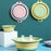 Collapsible Round Basin Space Saving Thicken PP+TPR Multipurpose Washbasin, Size L - Pink - 7