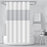 CS-058 Thickened PEVA 180x180CM Shower Curtain Shower Liner Waterproof Drape - White - 1