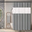 CS-058 Thickened PEVA 180x180CM Shower Curtain Shower Liner Waterproof Drape - White - 5