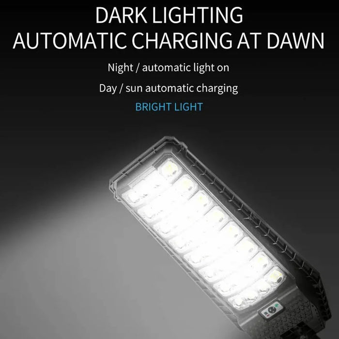 W7208-5 Waterproof Solar Light Bright Home Garden Lamp (5 Rows) - 3