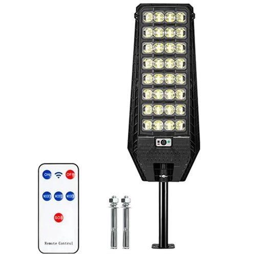 W7208-8 Human Motion Sensor Solar Light Waterproof Bright Garden Lamp (8 Rows) - 1