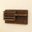 Rustic Wall-mounted Storage Rack Multifunctional Solid Wood Hanger Shelf - 4