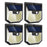 4PCS Waterproof Human Motion Sensor Solar Lights High Brightness House Garden Lamps - 1