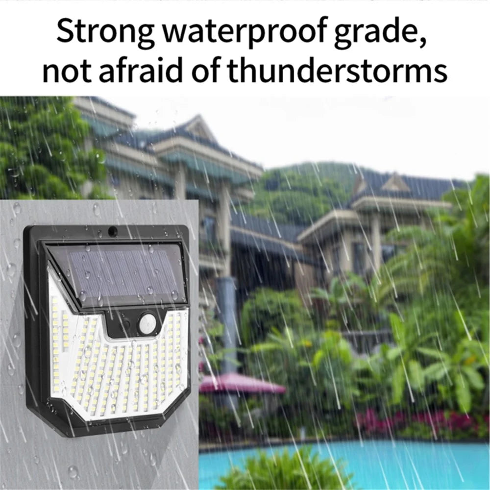 8PCS Waterproof Solar Wall Lights Super Bright Motion Sensor Lamps for Home Patio Garage - 6