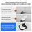 1PC Human Motion Sensor Solar Light Waterproof Bright Garden Lamp - 3