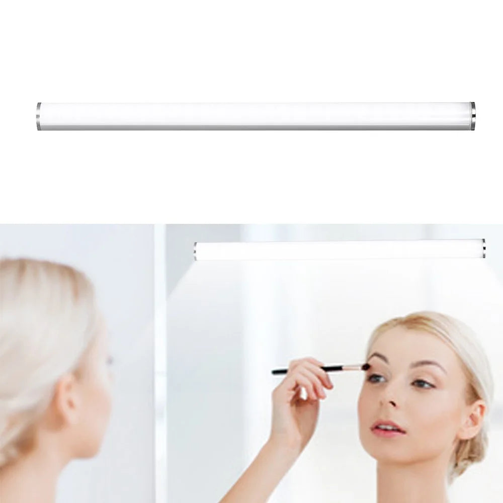 MFL-01 Suction Cup Mounted Mirror Front Makeup Fill Light Rechargeable Aluminum Alloy Light Bar - 1