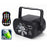 UV 8-hole 120-pattern DJ Disco Light LED Party Lights USB Rechargeable RGB Laser Projection Lamp - 6