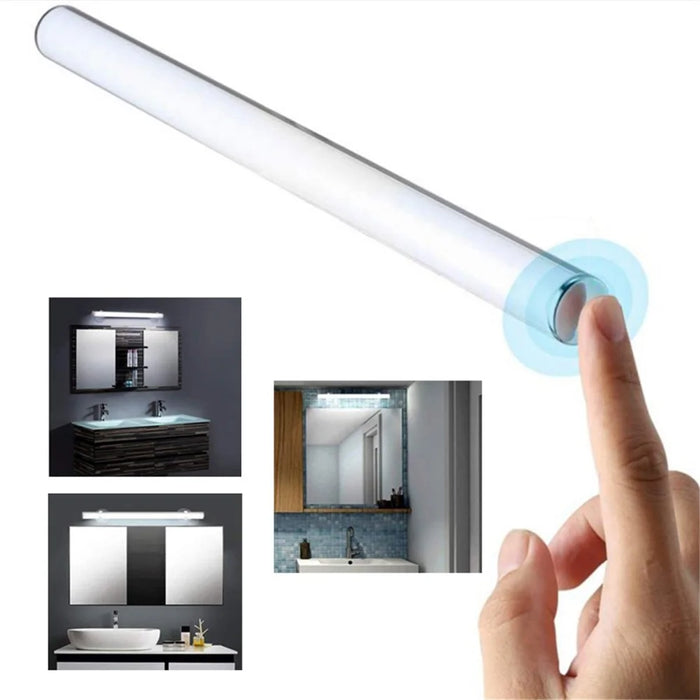 Rechargeable Touch Switch Beauty Mirror Front Light Vanity Dressing Mirror LED Light Bar - 1