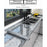 40x500cm Imitation Marble Thicken Self-Adhesive PVC Wallpaper Kitchen Counter Top Anti-Oil Sticker - Jazz White - 2