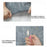 40x500cm Imitation Marble Thicken Self-Adhesive PVC Wallpaper Kitchen Counter Top Anti-Oil Sticker - Jazz White - 4