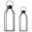 2Pcs / Set Simple Candle Lamp Holder Iron Art Home Garden Desktop Candlestick Ornament, without Candle - 1