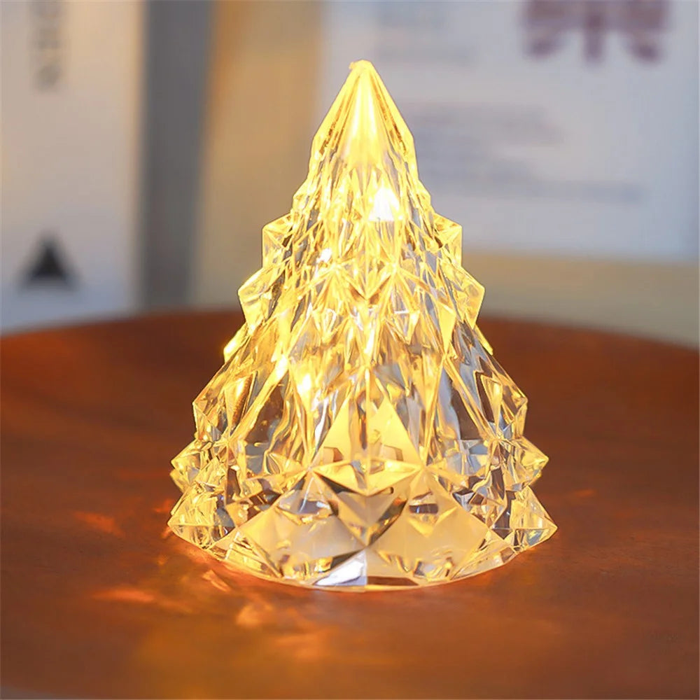 6.5x8cm Iceberg Shape LED Night Light Bedroom Bedside Desktop Ornament Atmosphere Light, Warm Light - 5