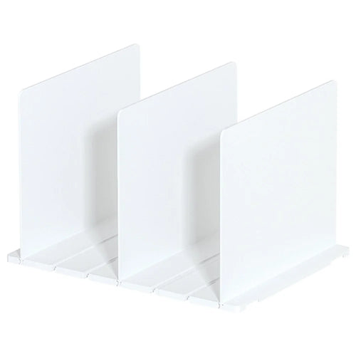 Wardrobe Closet Organizer Shelf 3 Partition Boards Plastic Handbag Storage Rack - 1